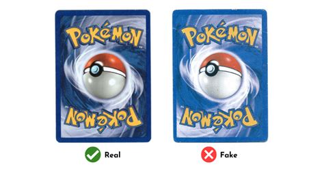 how to spot fake pokémon cards